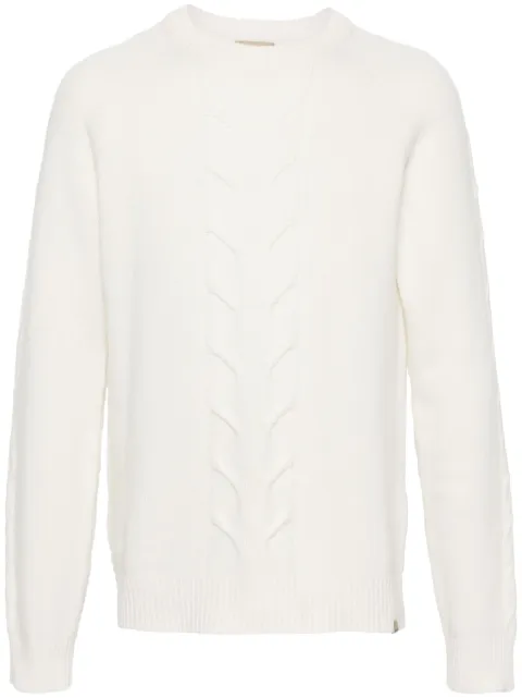 Woolrich cable-knit sweater White CFWOKN0328MRUF0469
