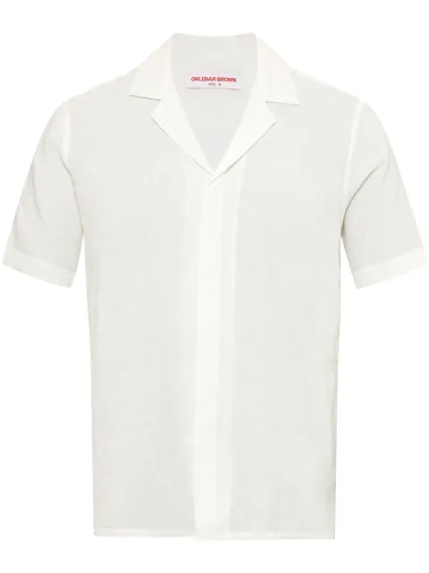 Orlebar Brown Maitan shirt White 279645