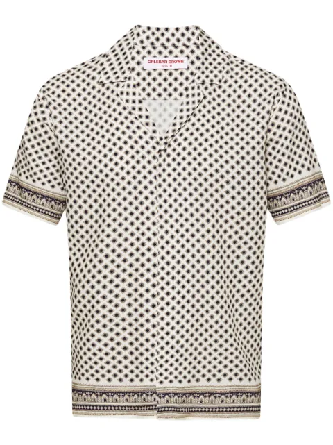 Orlebar Brown Maitan Solmio shirt White 279654