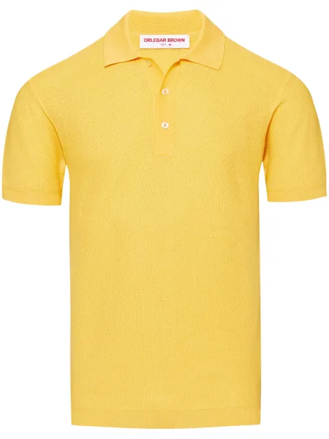 Orlebar Brown Maranon polo shirt Orange 279625