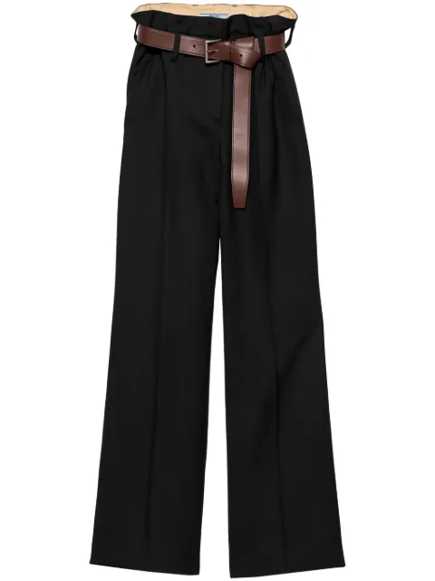 Prada Gabardine pants Black P242IKSOOO15GJ