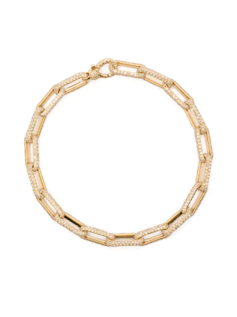 SHAY 18CT yellow gold diamonds bracelet Yellow 107535SB507