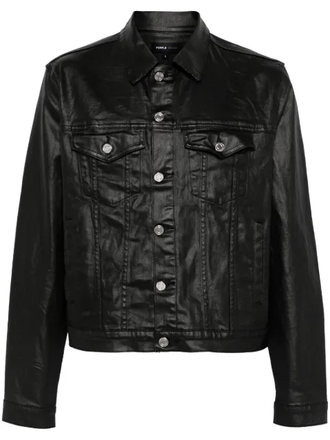 Purple Brand P024 jacket Black P024OCFT