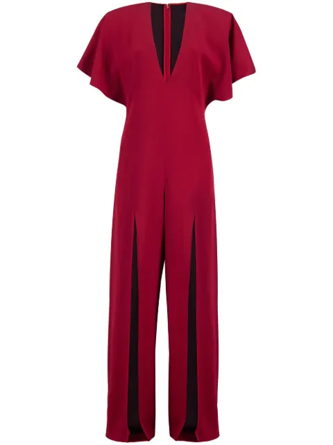 Stella McCartney satin jumpsuit Red 6100883BU370