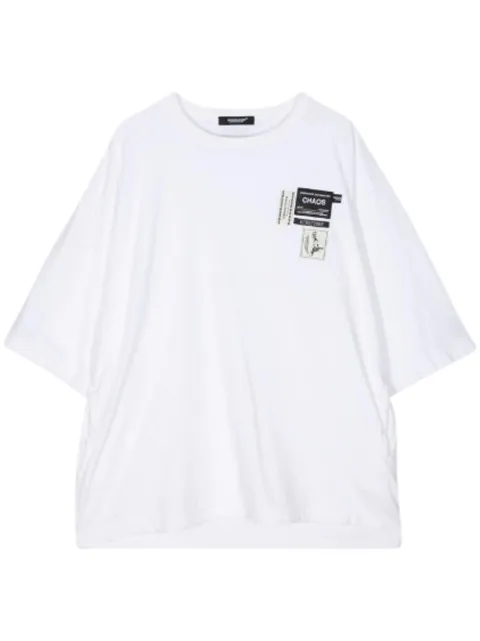 Undercover logo-appliqué T-shirt White UC1D48074