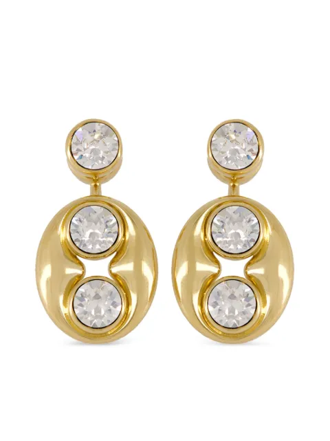 Amina Muaddi Iris earrings Gold 11J352311IRI
