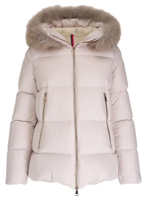 Moncler Laichefur parka coat Neutrals L20931A0016454AQE