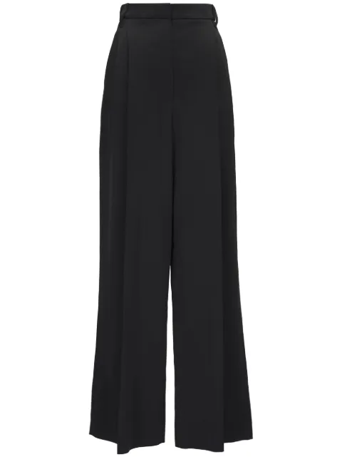 Brunello Cucinelli wide-leg trousers Black M0H38P8669C101