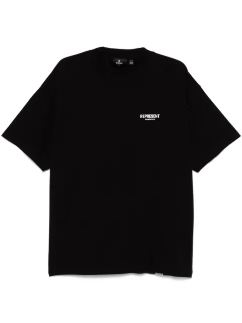 Represent Owners Club logo-print T-shirt Black OCM41114001
