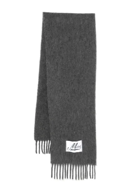 Marni alpaca-blend scarf Grey SCMC0059Y0UTW918