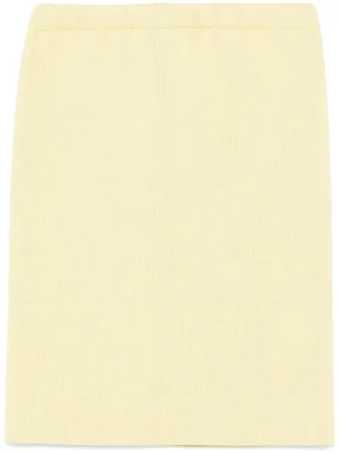 Philosophy Di Lorenzo Serafini ribbed-knit skirt Green 1807105