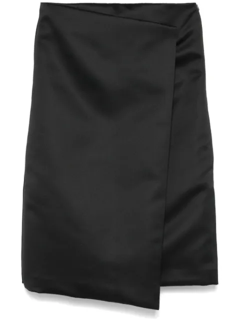 Philosophy Di Lorenzo Serafini wrap mini dress Black A04207135