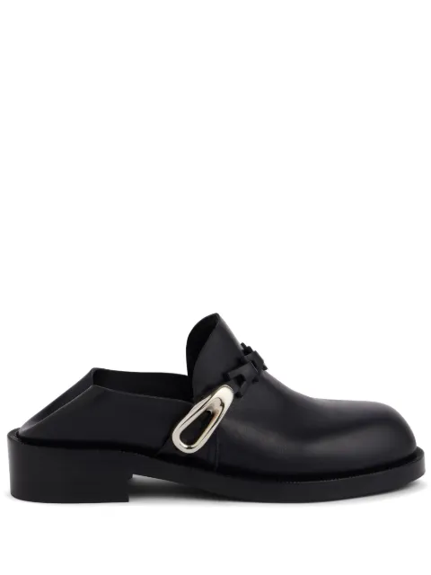 Rabanne leather mules Black 24HHH0124CLF220