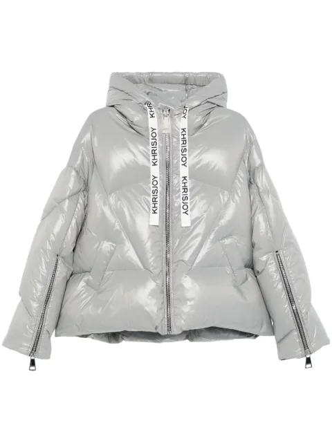 Khrisjoy quilted puffer jacket Grey KWF24R0601NY0002