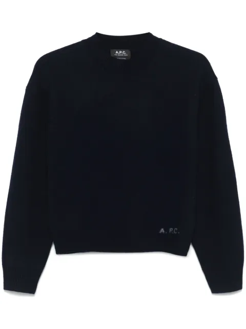 A.P.C. Esther sweater Blue WVBDKF23373