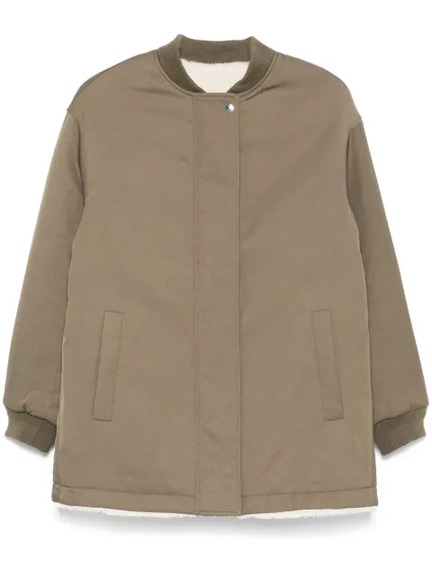 Yves Salomon reversible coat Green 25WFM00878NB4X