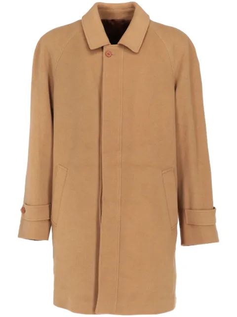 A.N.G.E.L.O. Vintage Cult 1980s pre-owned single-breasted coat Brown ANG490PE