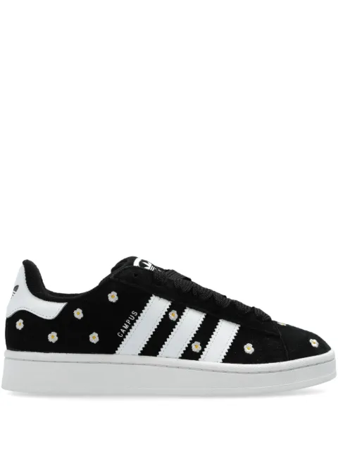 adidas Campus 00s floral-embroidery sneakers Black IF9640