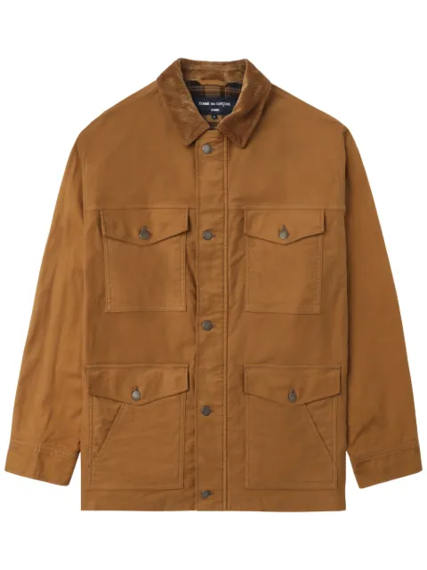 Comme des Garçons Homme elbow-patch jacket Brown HNJ014051
