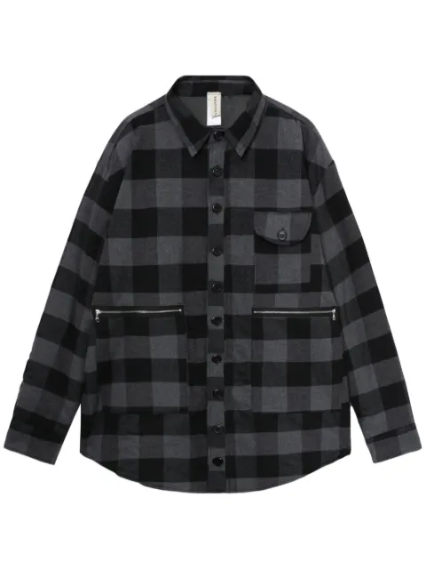WESTFALL checked shirt Grey WES04J001