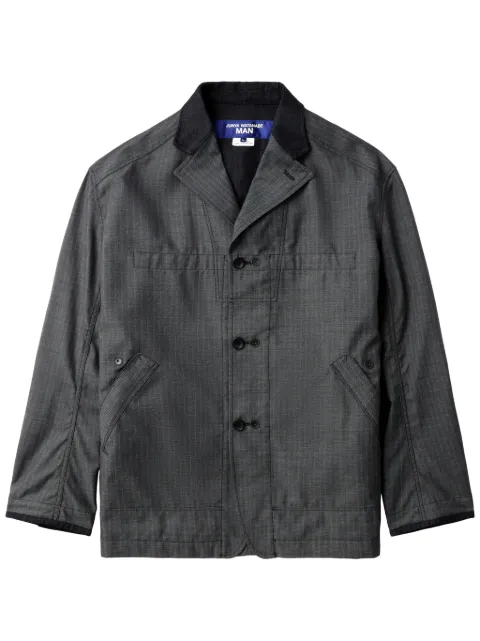 Junya Watanabe MAN button-down blazer Black WNJ005051