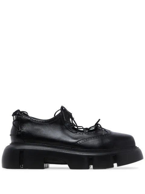 Simone Rocha leather Oxford shoes Black PT2M0800BLACK