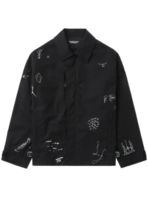 Undercover cotton shirt jacket Black UC2D4212
