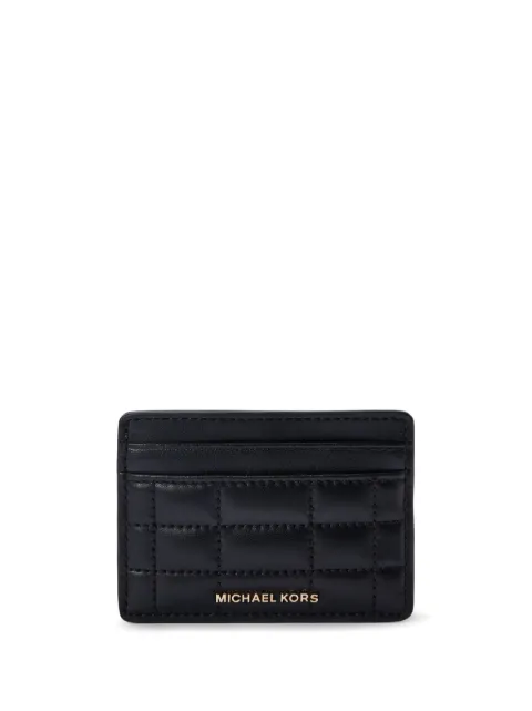 Michael Kors quilted card holder Black 32R4GJ6D0L