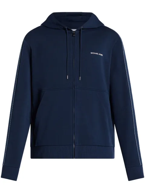 Michael Kors logo-print hoodie Blue CT4524K5MF