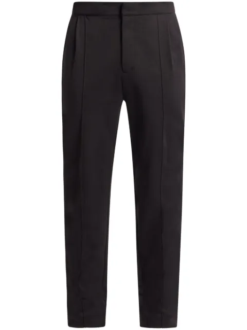 Michael Kors pressed-crease tapered trousers Black CF452915MF