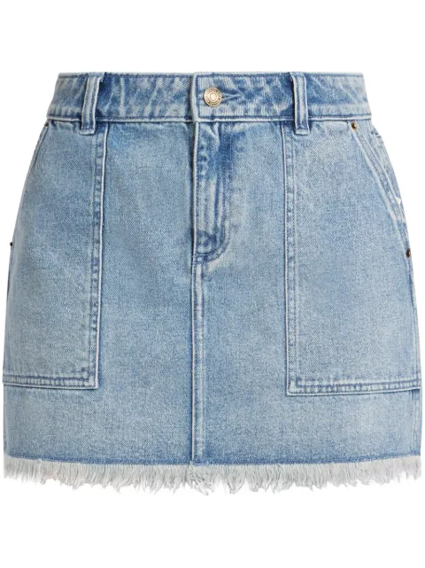 Michael Kors denim mini skirt Blue MF470G6FAU