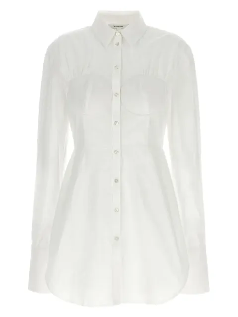 Nensi Dojaka cotton shirt White NDAW24SHT031