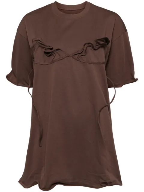 JNBY short-sleeved T-shirt Brown 5O7112850