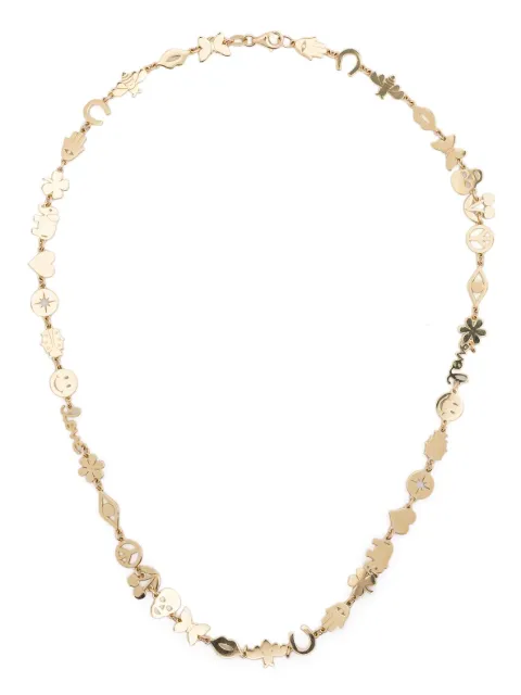 Sydney Evan 14CT yellow gold Multi-Icon necklace Gold NAS1359Y16