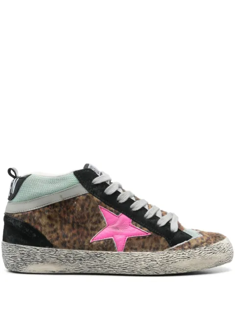 Golden Goose Mid Star Double Quarter sneakers Brown GWF00123F003127