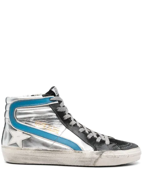 Golden Goose Slide high-top sneakers White GWF00115F003130