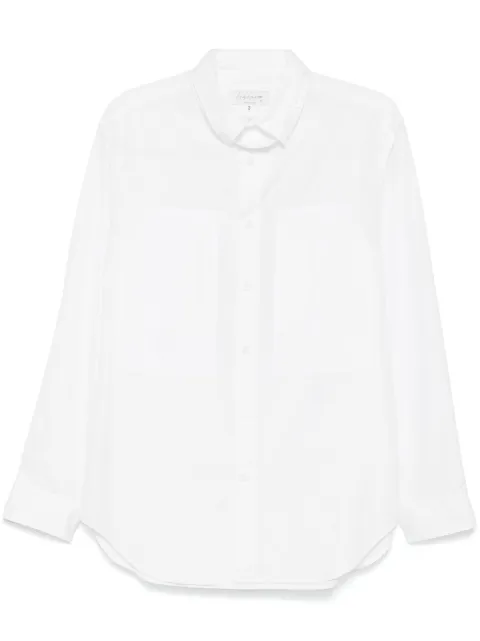 Yohji Yamamoto strap-detail shirt White HOB235141