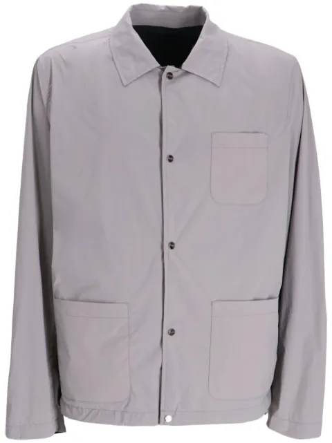 Herno reversible shirt jacket Blue GI00043UR12431SZ