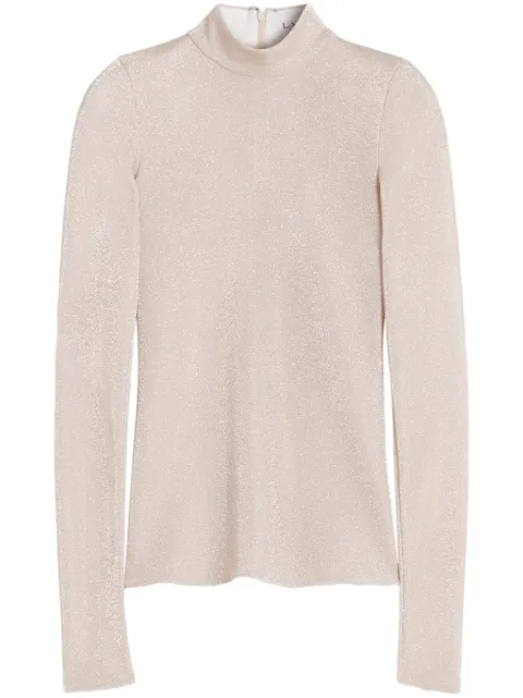 Lanvin shiny top Neutrals RWTO00404506H24