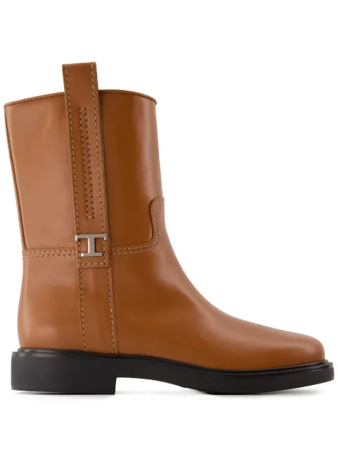 Tod's leather ankle boots Brown CONFIGTODS22002