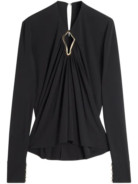 Lanvin cut-out blouse Black RWTO00045088H24