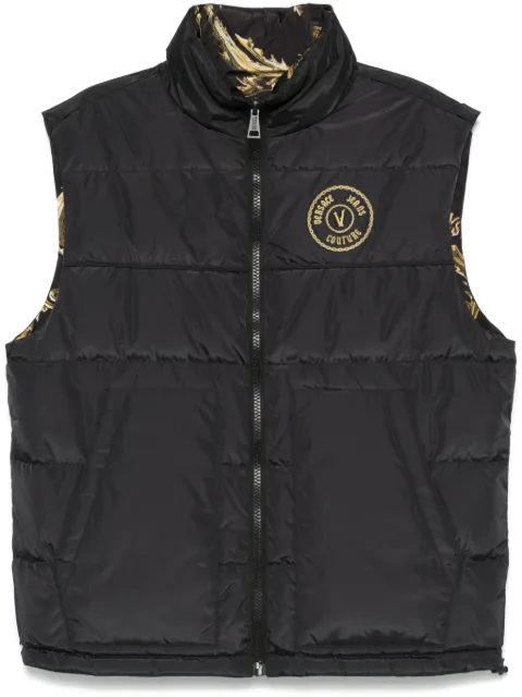 Versace Jeans Couture reversible gilet Black 77GAPD22CQD54