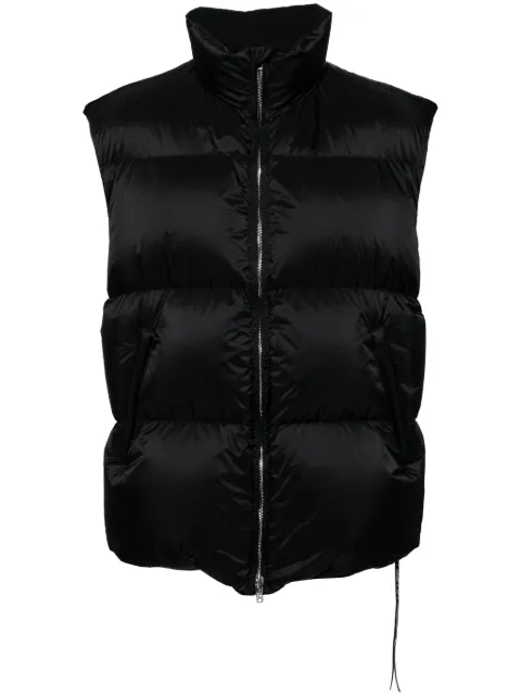Mastermind World puffer vest Black MW24S13VE001502