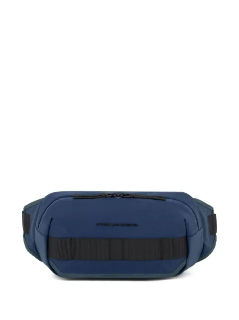 PIQUADRO logo-appliqué belt bag Blue CA6002S125