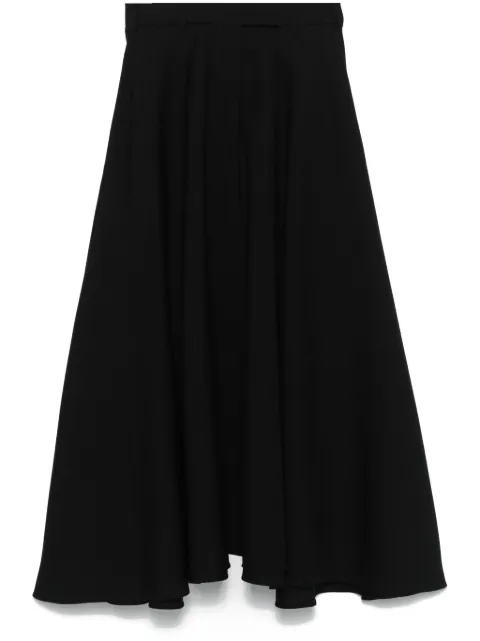 Officine Generale Bertille midi skirt Black W24WSKT152