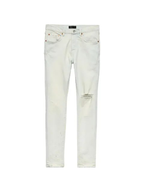 Purple Brand P001 Knee Blowout jeans Blue P001VKSF324