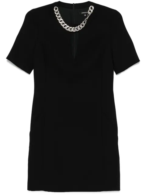 Barbara Bui jewel crepe dress Black E1301EEA