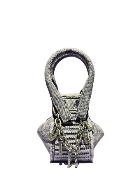 Diesel distressed mini bag Purple P01237P5567