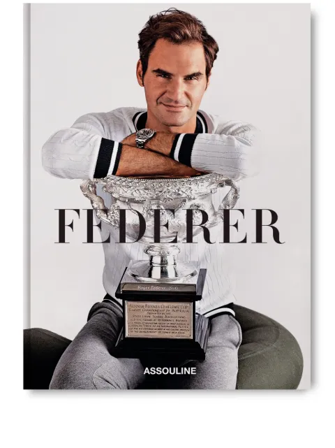 Assouline Federer book White 9781649802385