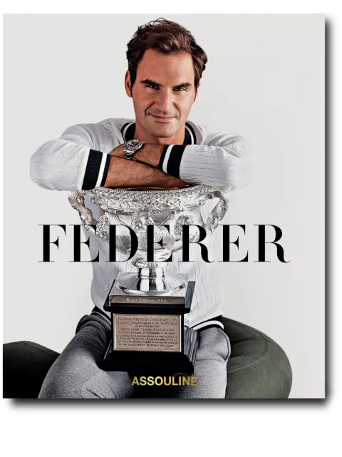 Assouline Federer book White 9781649803801